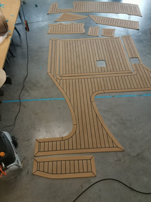 Chaparral synthetic teak decks