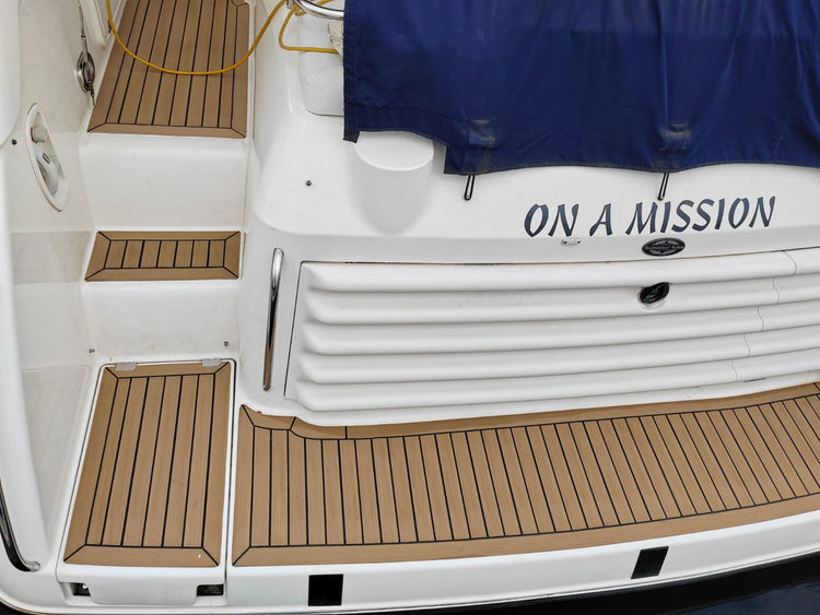 Sunseeker synthetic teak decks