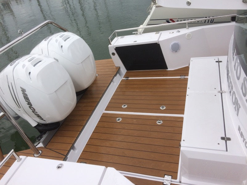 Axopar 37C pvc synthetic teak deck - Free sample and quote request