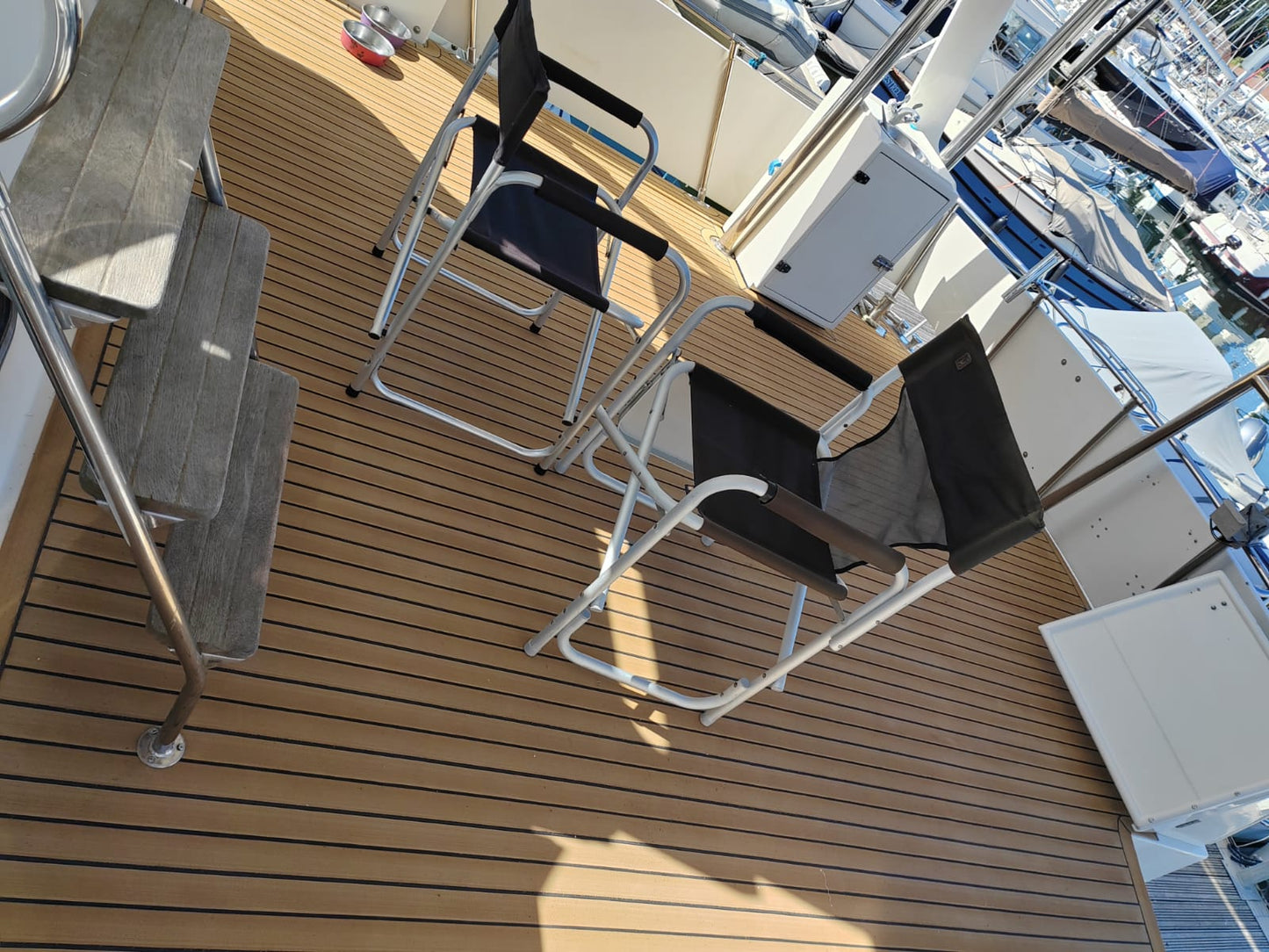 Trader 41 pvc synthetic teak deck- Free sample and quote request