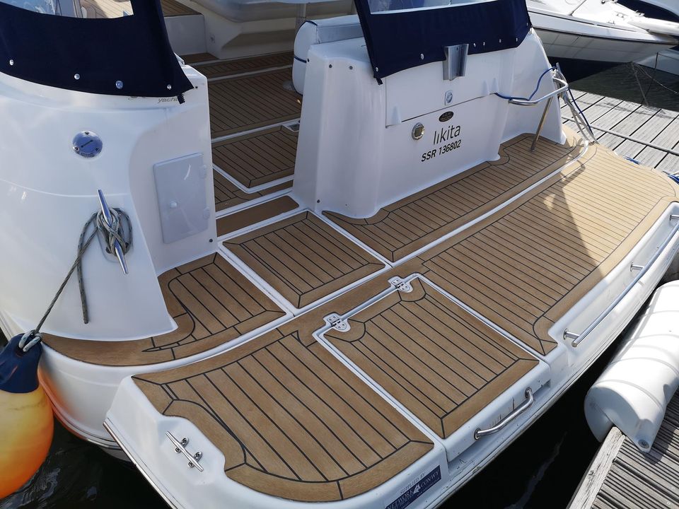 Cruiser 3375.pvc synthetic teak deck- Free sample and quote request