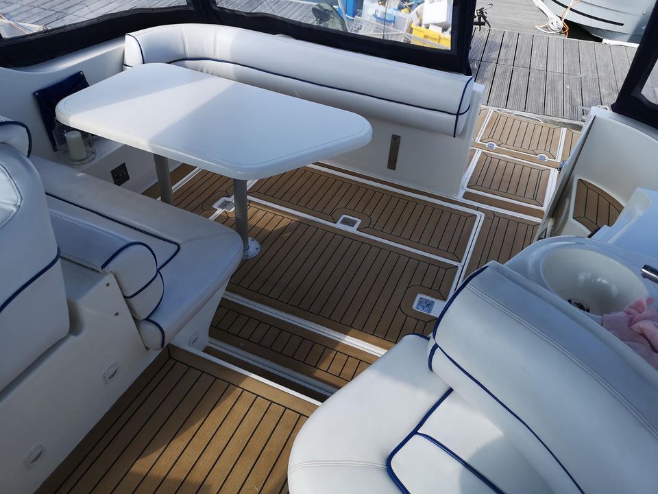 Cruiser 3375.pvc synthetic teak deck- Free sample and quote request