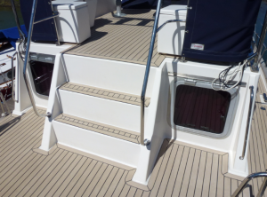 Corvette Powerboat pvc synthetic teak deck- Free sample and quote request