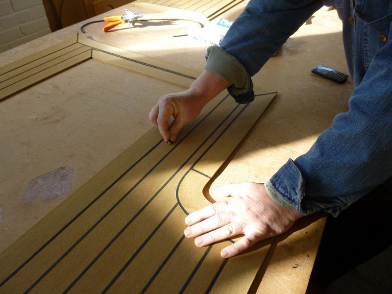 Deckfab synthetic teak decks for boats