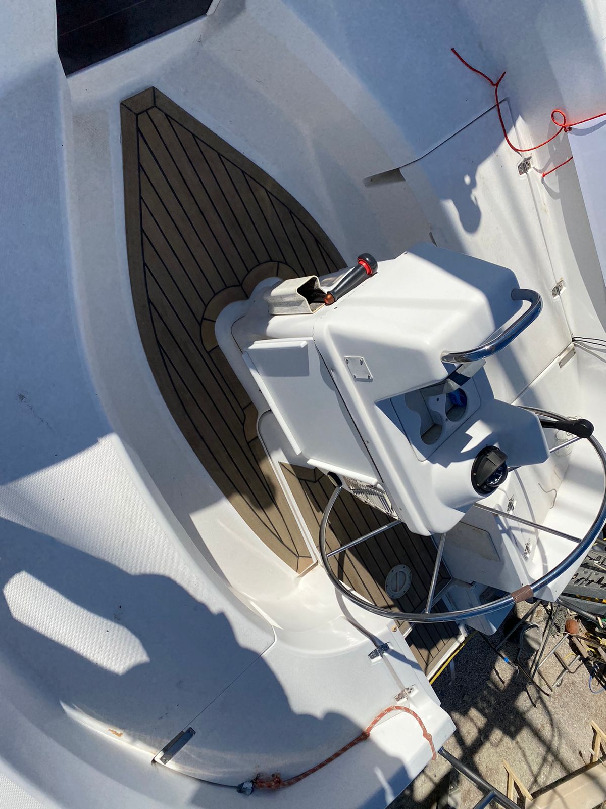 Jeanneau Sun Legend 34 Sailboat pvc synthetic teak deck- Free sample and quote request