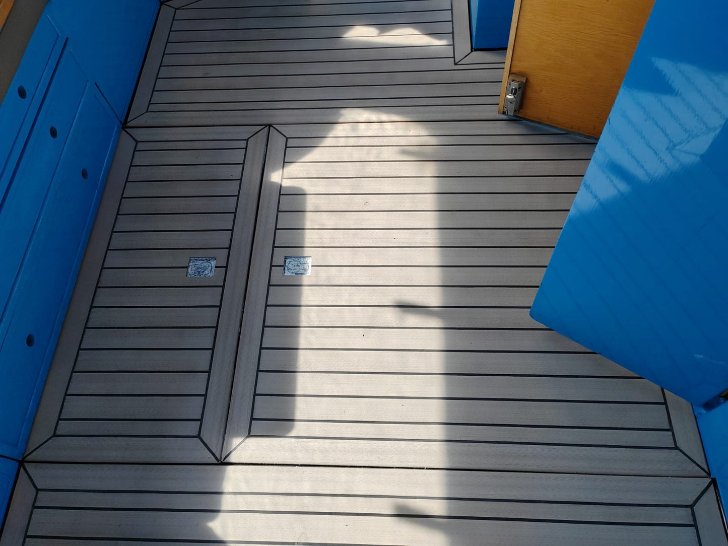 Barge pvc synthetic teak deck - Free sample and quote request
