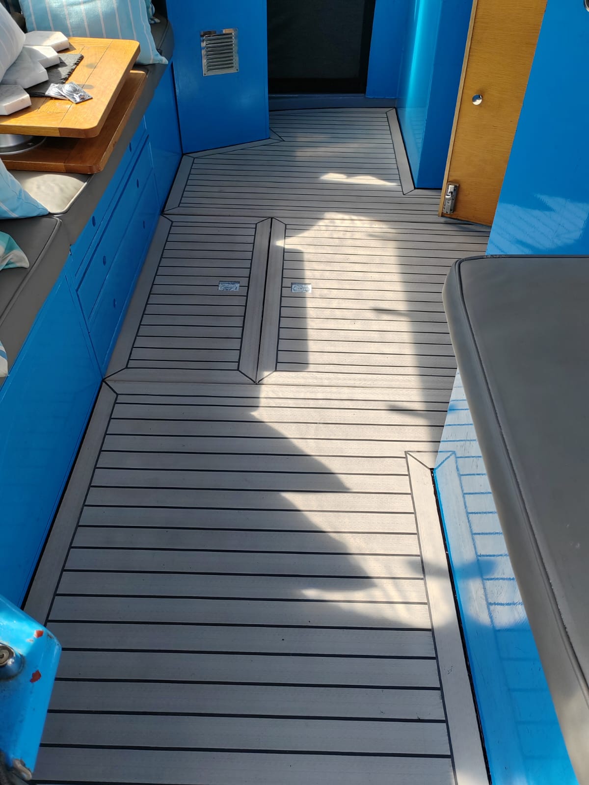 Barge pvc synthetic teak deck - Free sample and quote request