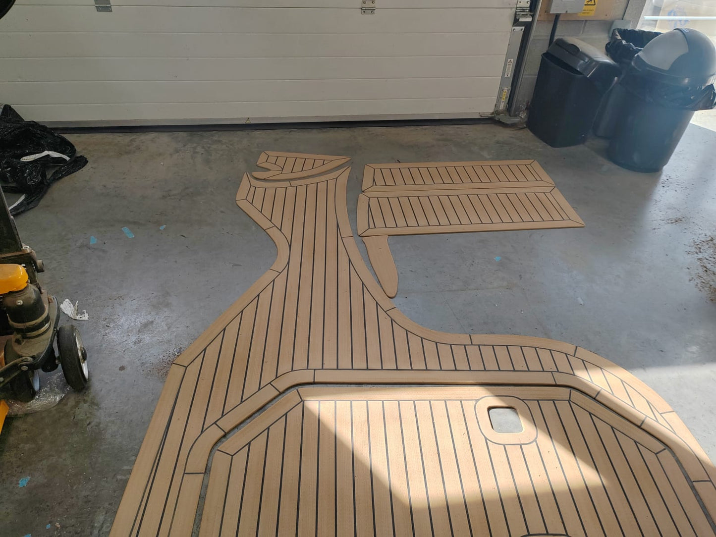 Regal 2465 pvc synthetic teak deck- Free sample and quote request