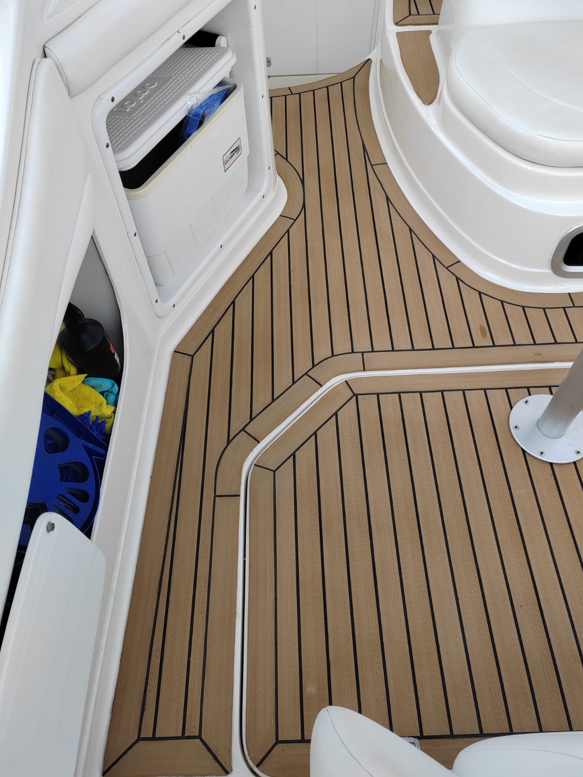 Regal 2465 pvc synthetic teak deck- Free sample and quote request