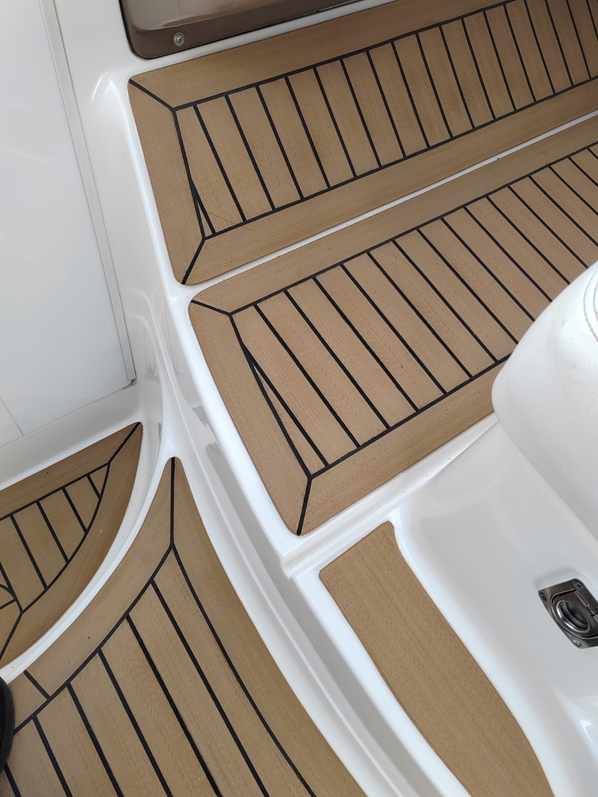 Regal 2465 pvc synthetic teak deck- Free sample and quote request