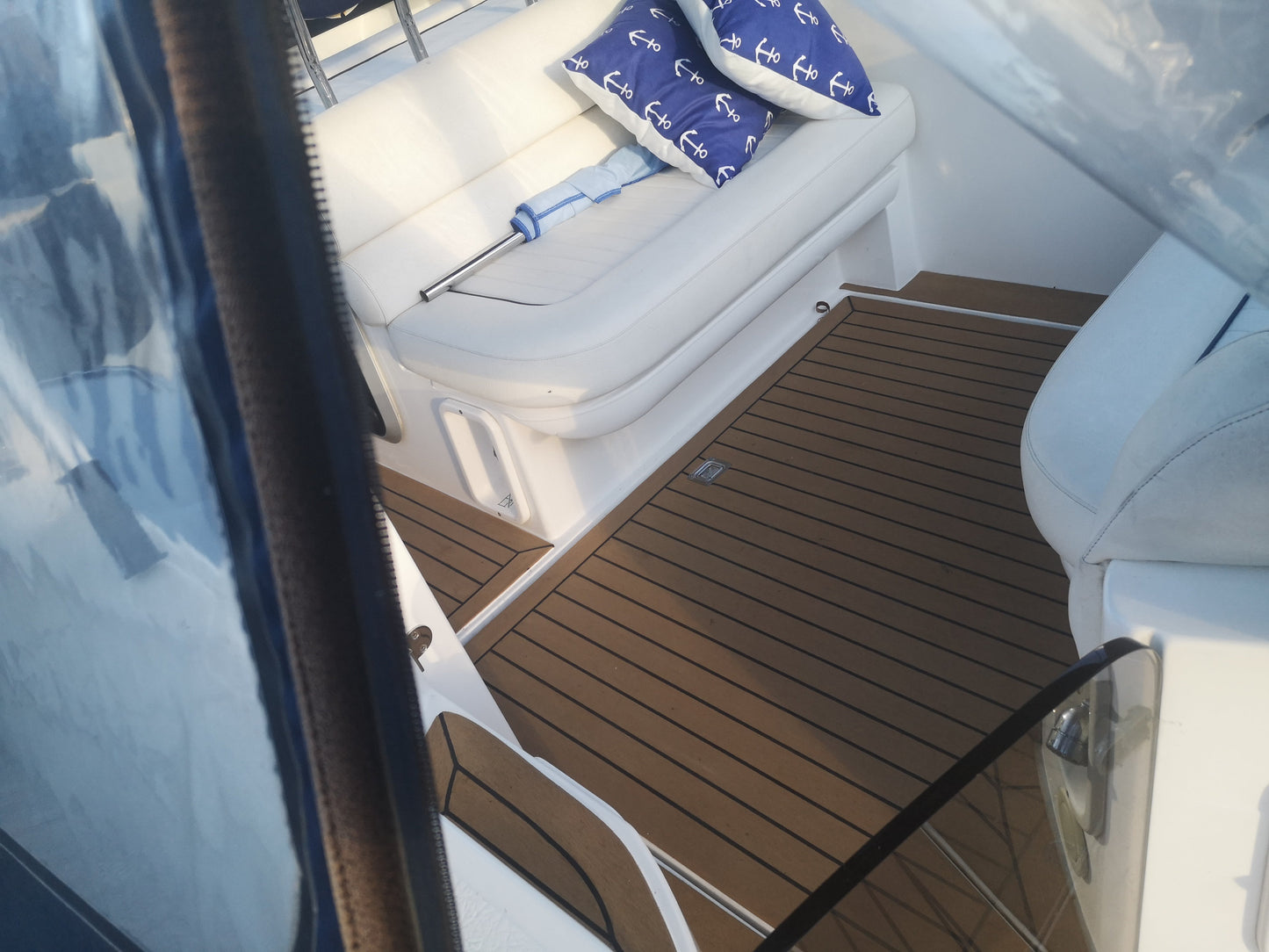 Sealine S23 pvc synthetic teak deck- Free sample and quote request