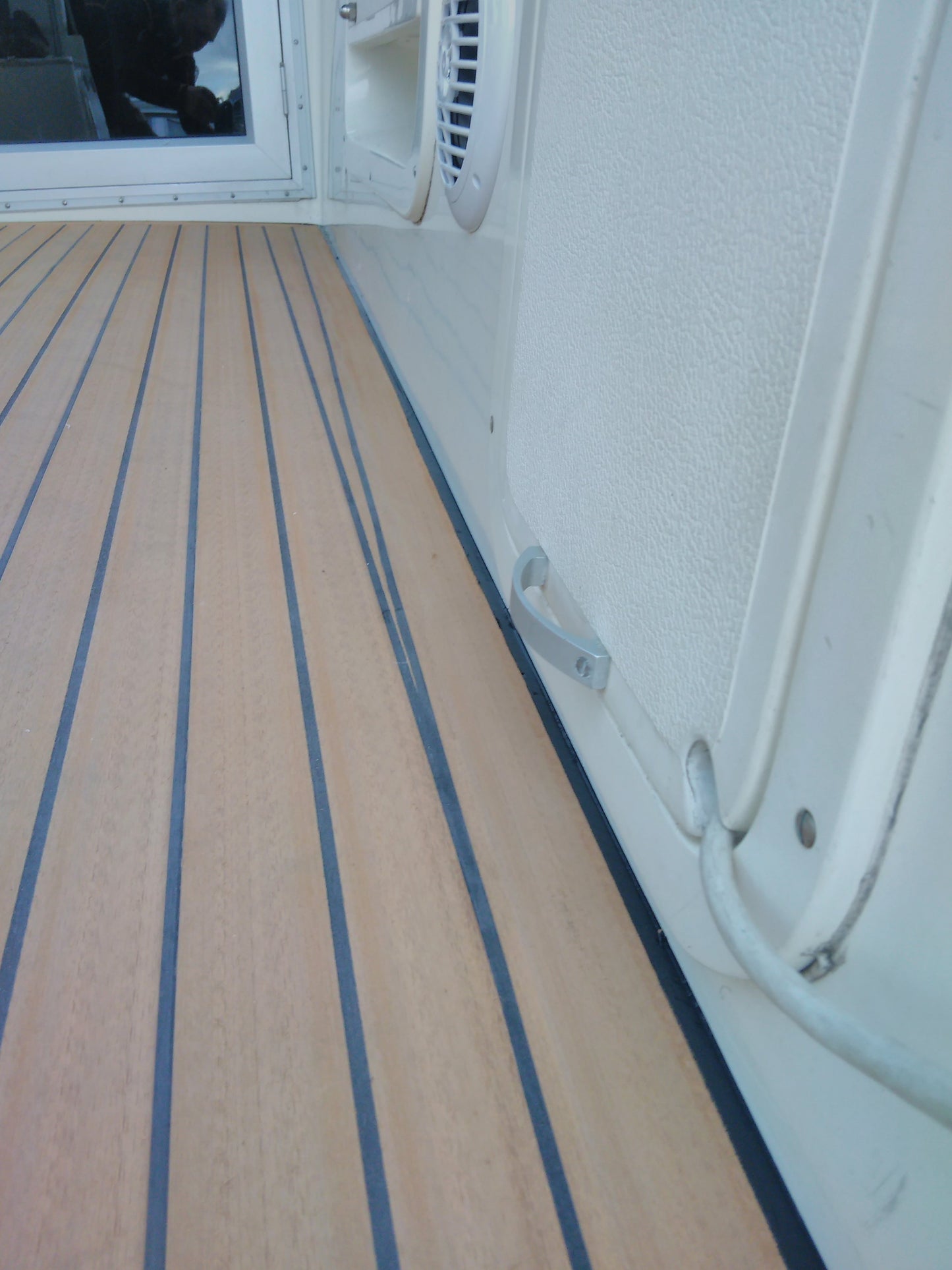 Broom Monarch. pvc synthetic teak deck- Free sample and quote request