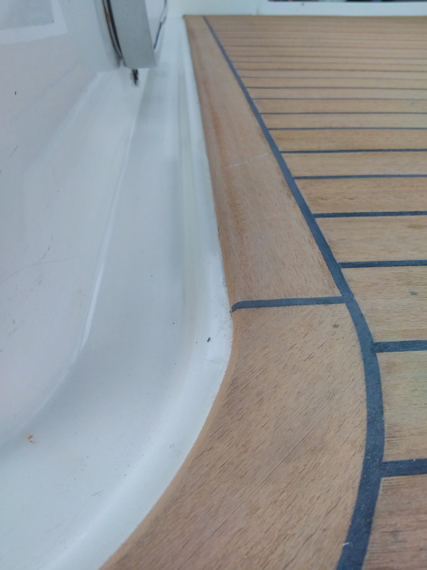 Broom Monarch. pvc synthetic teak deck- Free sample and quote request