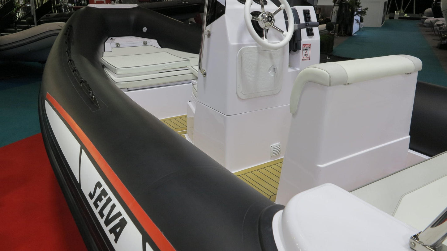 5.5 Selva Pro Rib. Selva Rib pvc synthetic teak deck - Free sample and quote request