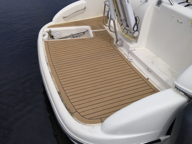 Gobbi 345SC pvc synthetic teak deck- Free sample and quote request