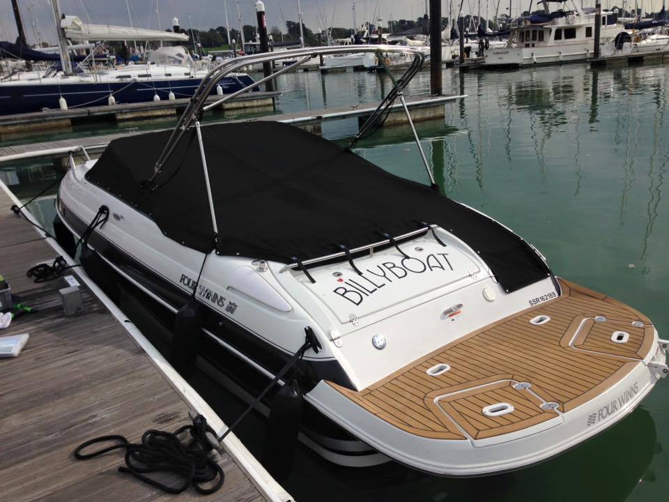 Four Winns 230W pvc synthetic teak deck- Free sample and quote request