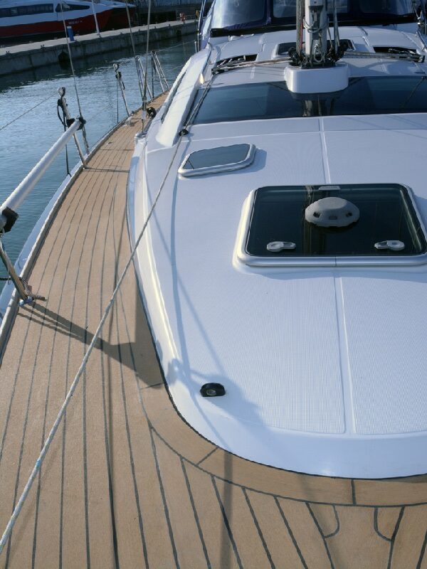 Jeanneau 45.2 Sailboat pvc synthetic teak deck- Free sample and quote request