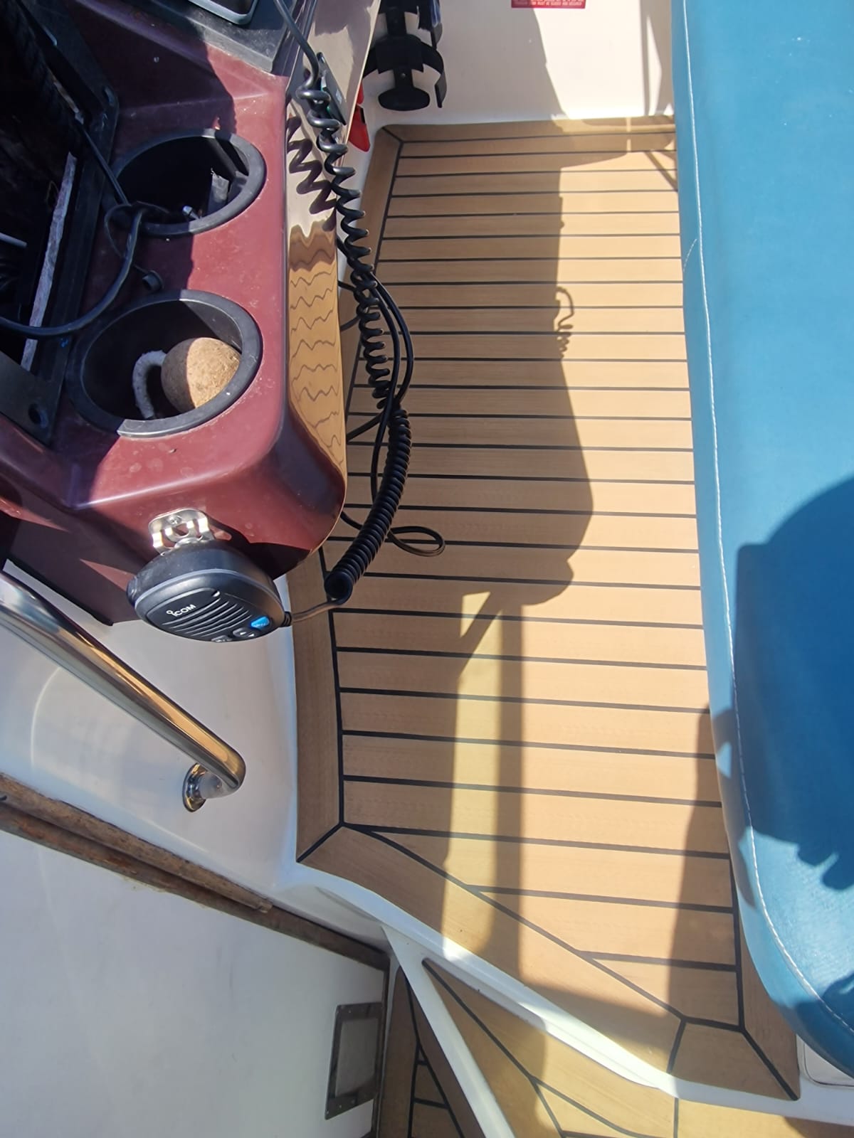 Searay 220 Sundancer pvc synthetic teak deck- Free sample and quote request