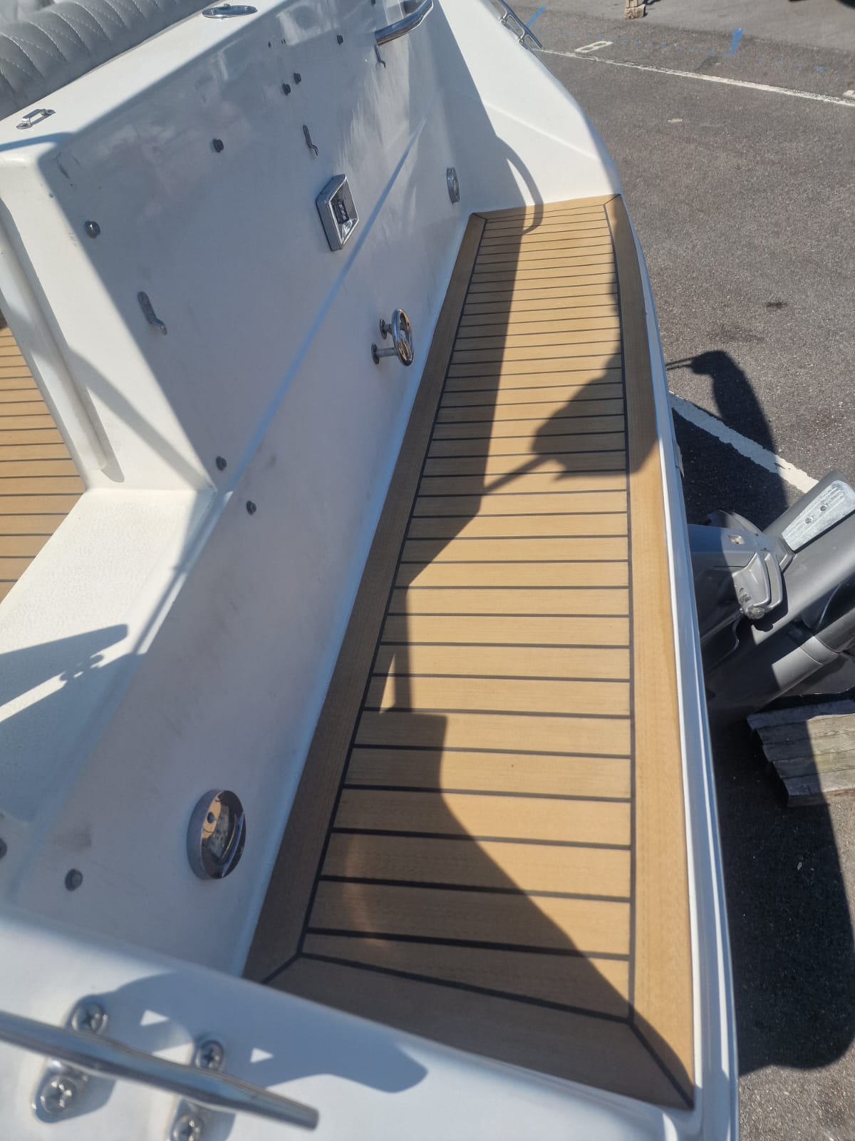 Searay 220 Sundancer pvc synthetic teak deck- Free sample and quote request
