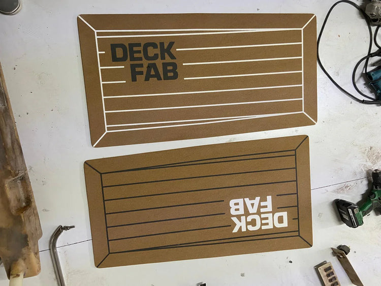 Deckfab synthetic cork decking panels