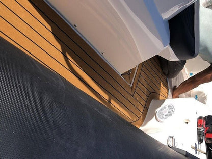 Nuova Jolly Prince 30 pvc synthetic teak deck- Free sample and quote request