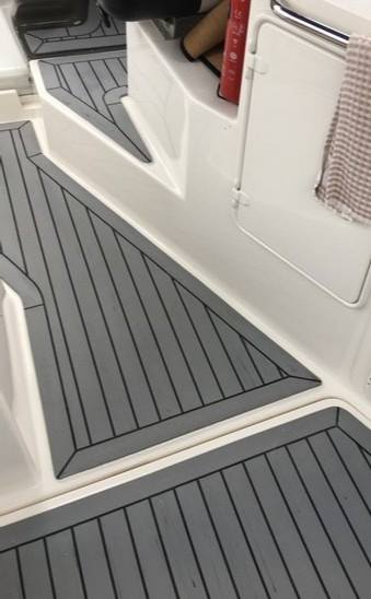 Regal 2565 pvc synthetic teak deck- Free sample and quote request