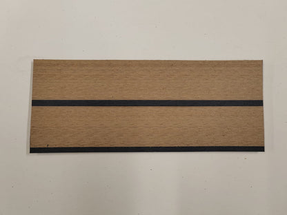 Teektrue certified PVC synthetic teak decking