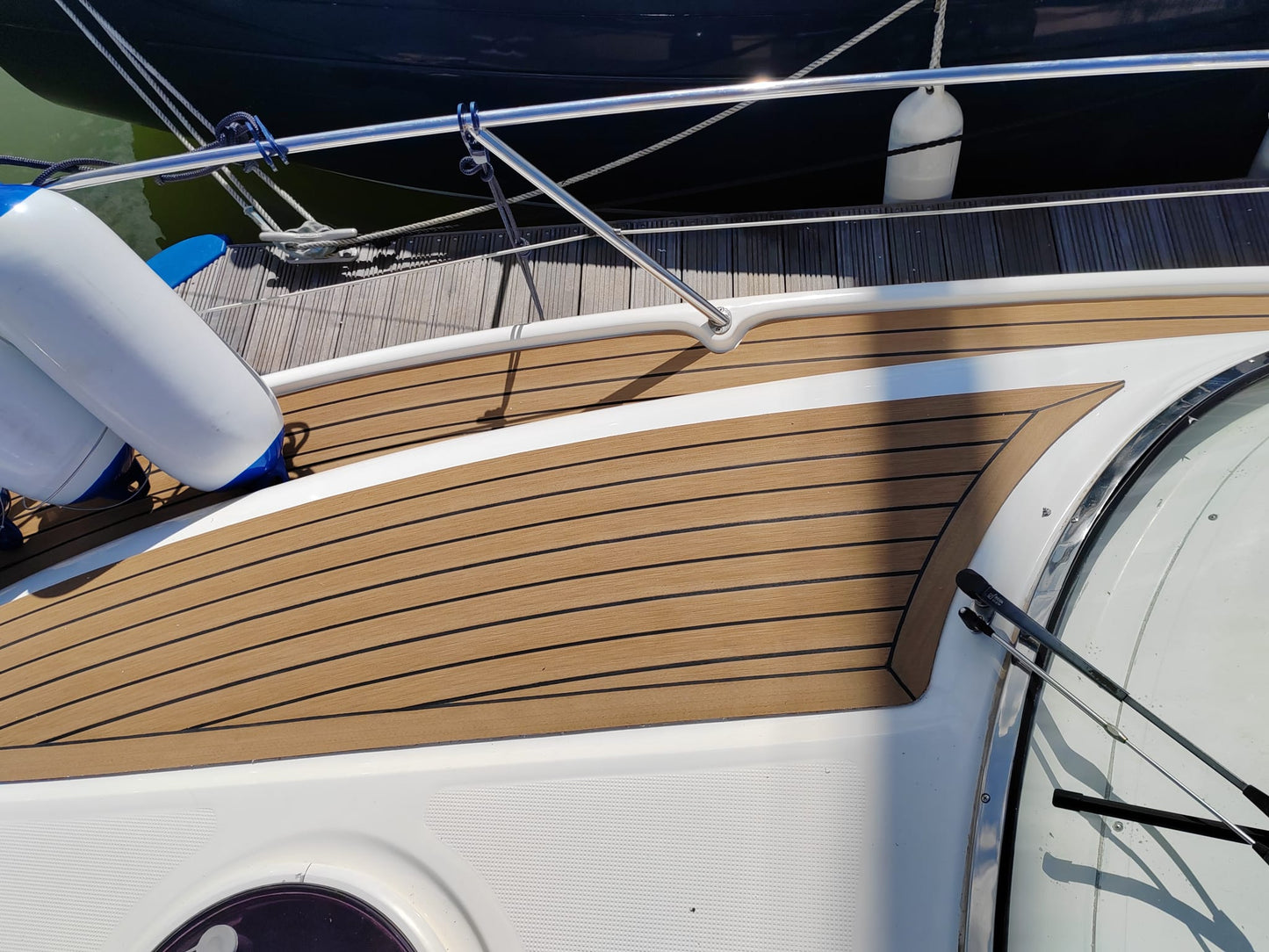 Bavaria 27 Sport. powerboats pvc synthetic teak deck - Free sample and quote request