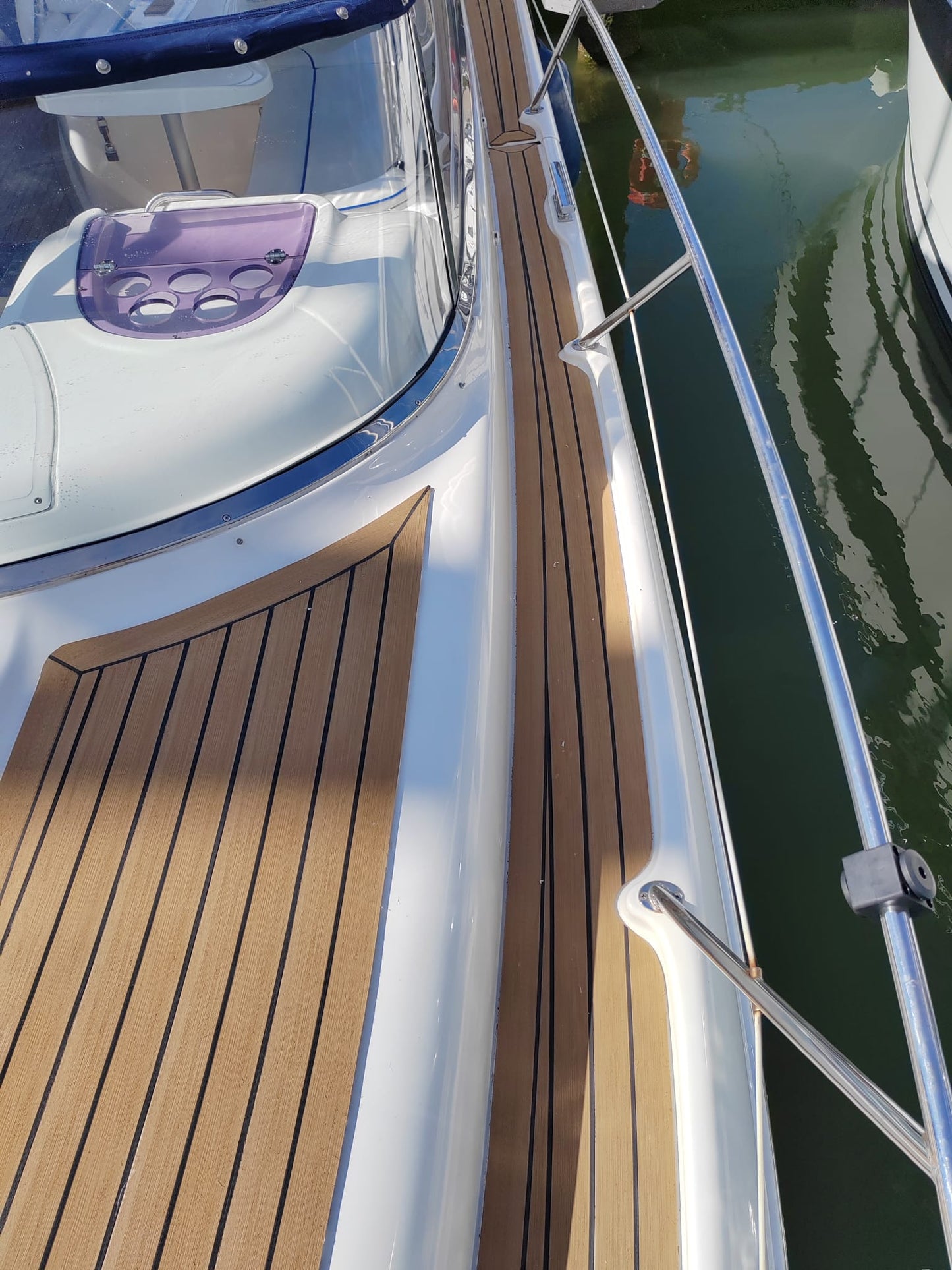 Bavaria 27 Sport. powerboats pvc synthetic teak deck - Free sample and quote request