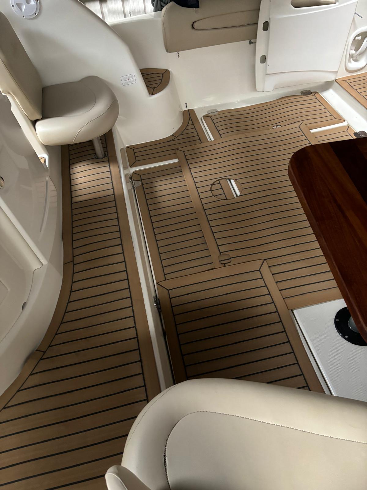 Crianchi Endurance 34 Zaffiro pvc synthetic teak deck- Free sample and quote request