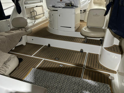 Crianchi Endurance 34 Zaffiro pvc synthetic teak deck- Free sample and quote request