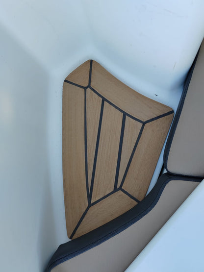 Jeanneau Merry Fisher 795 powerboat pvc synthetic teak deck- Free sample and quote request