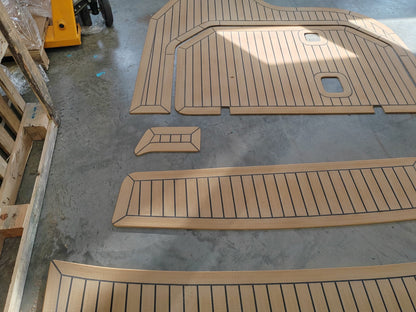 Regal 2465 pvc synthetic teak deck- Free sample and quote request
