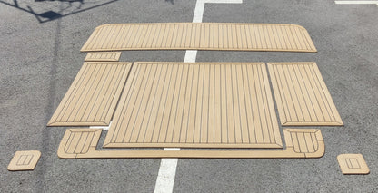 Bayliner 2858. pvc synthetic teak deck- Free sample and quote request